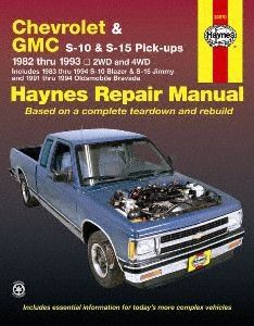 Haynes Publications 24070 Repair Manual (Fits GMC Typhoon)