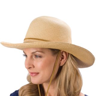 The Ladys Packable Panama Hat   Hammacher Schlemmer 