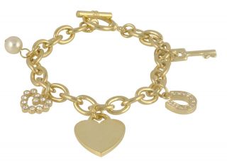 Pierre Cardin Gold Plated Charm Bracelet