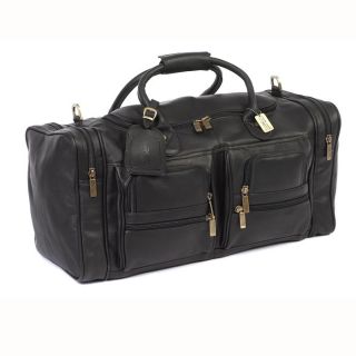 Cowhide Leather Executive Duffel Bag at Brookstone—Buy Now