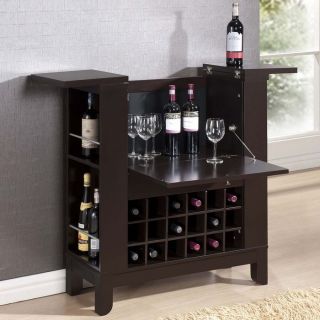 Modesto Modern Bar and Wine Cabinet at Brookstone—Buy Now