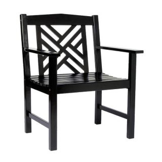 Fretwork Outdoor Arm Chair at Brookstone—Buy Now