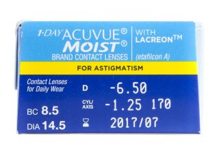 Day Acuvue Moist for Astigmatism 30 Pack  discount prices  Coastal 
