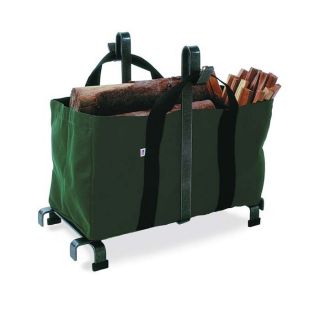 Enclume Firewood Carrying Bag and Rack at Brookstone. Buy Now