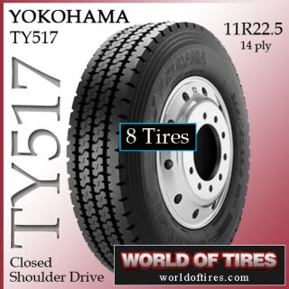 tires Yokohama RY023 11R22.5 tire semi truck tires 11r225 11225 truck 