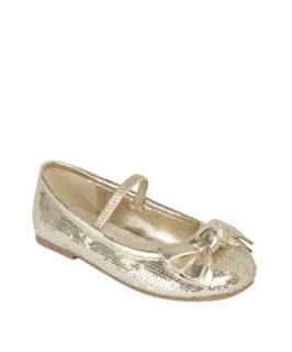 Mothercare Gold Sequin Party Shoe   boots   Mothercare
