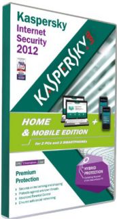 Kaspersky Home and Mobile 2012 2 user Computing  TheHut 