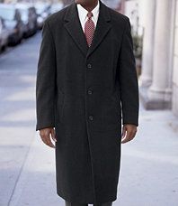 Merino Wool Topcoat Three Quarter Length  Sizes 44 52