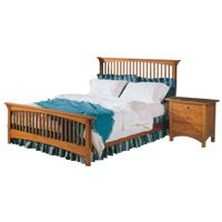 Mission Style Bed & Nightstand Plan   Rockler Woodworking Tools