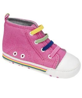 Baby Girl Washed Pink Denim Baseball   footwear sale   Mothercare
