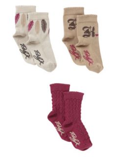 Baby K Socks  3 Pack   socks   Mothercare