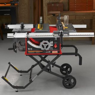 Craftsman Professional 15 amp 10 Portable Table Saw 21828   