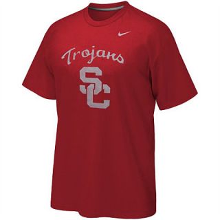 Nike USC Trojans Mens Reflective Logo T Shirt   