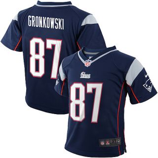 Toddler Nike New England Patriots Rob Gronkowski Game Team Color 
