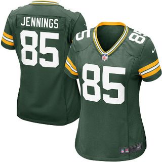 Womens Nike Green Bay Packers Greg Jennings Game Team Color Jersey 