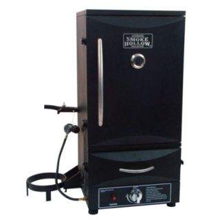 Smoke Hollow Deluxe Vertical LP Gas Smoker With Sliding Drawer 