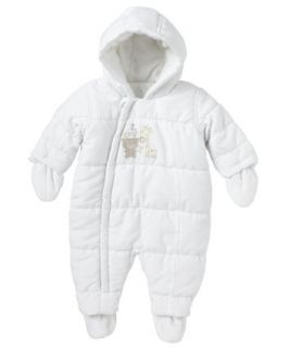 Mothercare Unisex Bear Graphic Snowsuit   pramsuits & snowsuits 