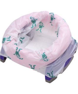 Potette Plus Fold Away Travel Potty and Trainer   Pink   potties 
