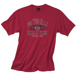 Pro Football Hall of Fame Short Sleeve T Shirt  Cardinal   