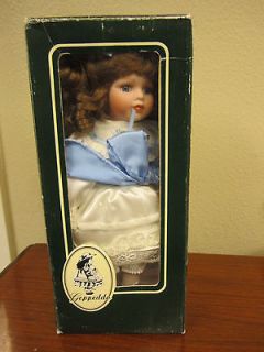 NIB Vintage Geppeddo Porcelain Doll 11B968