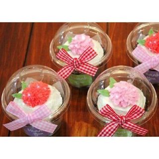 125 Cupcake Favor Boxes   Clear Plastic Containers