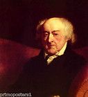   John Adams Portrait Gilbert Stuart U S President Biography