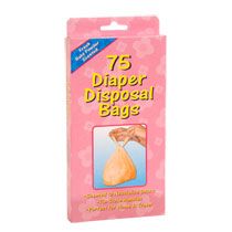 Home Health & Personal Care Baby & Children Disposable Diaper Bags, 75 