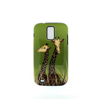   Silicone Case Hard Cover For Samsung Galaxy S2 Hercules T989 GIRAFFES