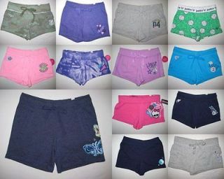 New JUSTICE Girls Cotton Athletic SHORTS 6 8 10 12 14 16 Clothes Lot 