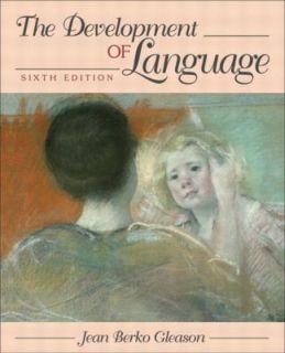   of Language by Jean Berko Gleason 2004, Hardcover, Revised