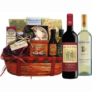 Vineyard Feast Wine Gift Basket 