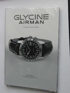 New Andre Stikkers Glycine Airman watch book