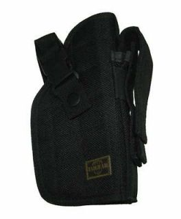 Black Gun Holster RIGHT HANDED With Magazine Pouch