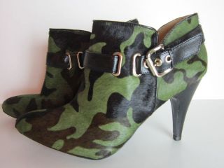 Nine West  Womens Camouflage High Heel Shoes Womens Size 6.5 Retail 