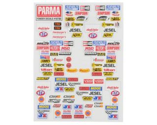 Parma PSE Stock Car Fender Decal Sheet [PAR10788]  Stickers & Decals 