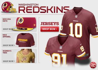 Washington Redskins Apparel   Redskins Gear, Redskins Merchandise 