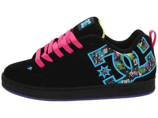 DC COURT GRAFFIK SE   Womens Skate Shoes (NEW) ladies BLACK PINK 