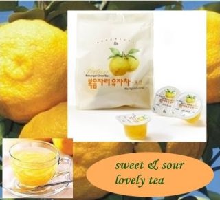   Shop] Korean Tea Japaneses Favorite Yuzu Citron Tea Portion 15 cups