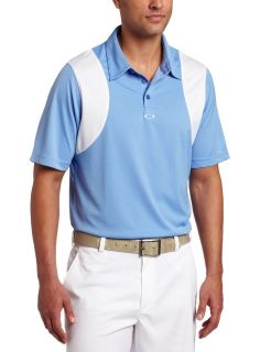 Fantastic Mens Oakley Conduct Golf Polo Shirt Pale Blue Violet S 