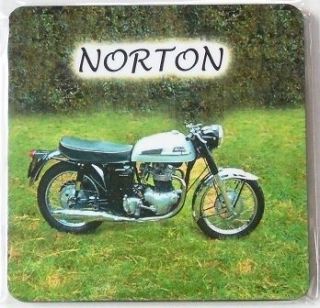 Norton Electra Bike NEW 4 Coaster Gift Set Dominator