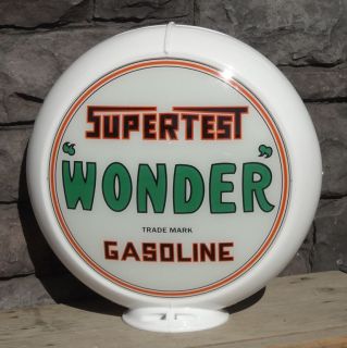 Supertest Wonder Gasoline   13.5 Gas Pump Globe