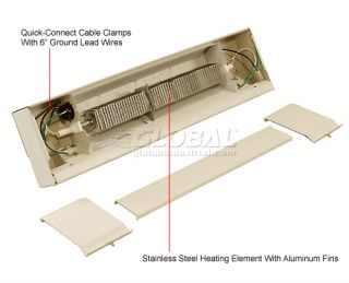 Heaters  Baseboard Electric  TPI Electric Baseboard Convection 