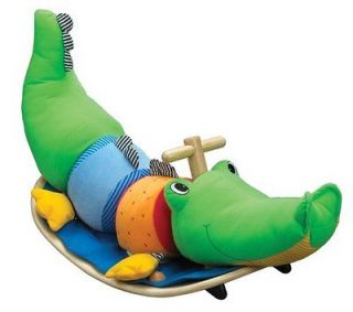   Wonderworld $136 Non Toxic Rocking Crocodile Ride On Toy, Green Eco