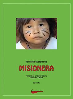 Look inside Fernando Bustamante   Misionera   Sheet Music Plus