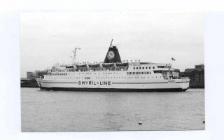 x393   Smyril Ferry   Norrona , 73 off Greenwich 1987