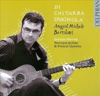ANGELO MICHELE BARTO   DI CHITARRA SPAGNOLA   NEW CD