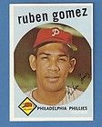 1960 Topps RUBEN GOMEZ Phillies 82 EX MT
