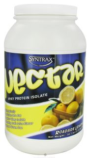 Buy Syntrax   Nectar Whey Protein Isolate Roadside Lemonade   2.13 lbs 