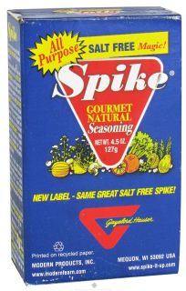 Buy Modern Products   Spike Gourmet Natural Seasoning Salt Free Magic 