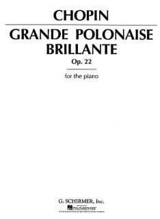 Look inside Grand Polonaise Brillante, Op. 22 in Eb Major   Sheet 